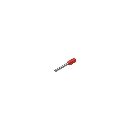 Soldeerbout-shop AWG18 adereindhulzen 1mm² rood (100 stuks)