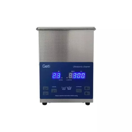 Geti GUC 02B Ultrasoon reiniger 2L RVS Digitaal