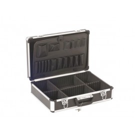 Aluminium Gereedschapskoffer - 455 X 330 X 152 - Zwart