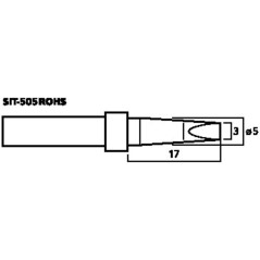 Monacor SIT-505ROHS soldeerpunt plat 3mm