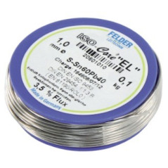 Felder ISO-core EL soldeertin 1mm 100gram