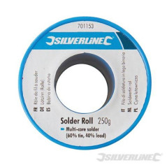 Silverline 701153 Soldeertin 1mm 250gram