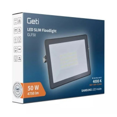 Geti GLF50 LED floodlight 50W 4000K IP65