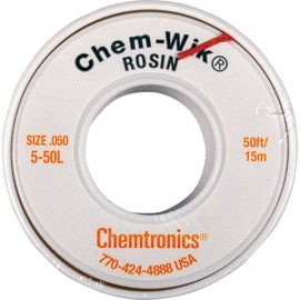 Chemtronics CHEM-WIK 5-50L desoldeerlint 15m 1,5mm