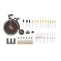 Whadda WSL224 Retro fiets Mini Kits bouwpakket