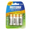 Motoma (B-STOCK) R6 AA 1.5V Ultra Alkaline batterijen (4stuks)