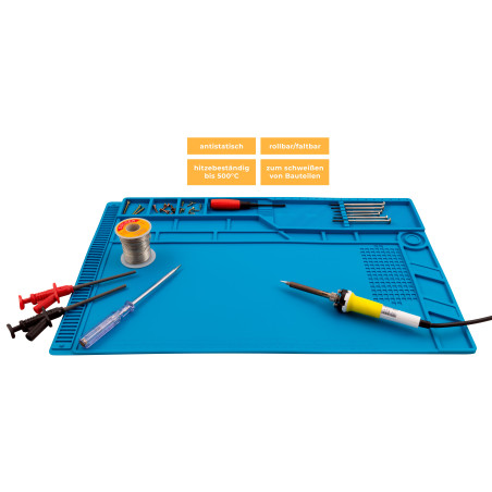 McPower LM-18 Siliconen soldeermat antistatisch 55 x 35cm