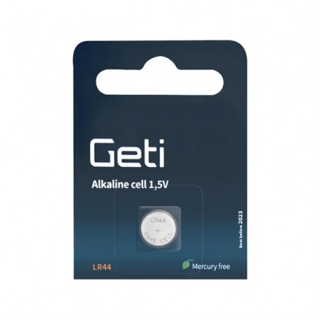 Geti LR44 3V Alkaline knoopcel batterij