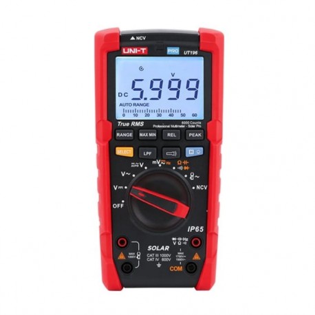 UNI-T UT196 PRO Digitale solar multimeter