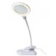 Soldeerbout-shop ZD-127 Vergrootglas met LED-verlichting en zwanenhals