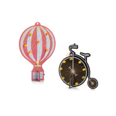 Whadda WSL22SET1 Retro luchtballon en fiets Mini Kits bouwpakketten