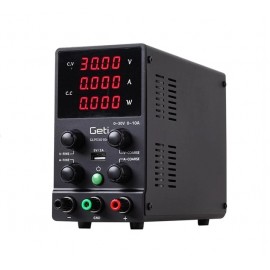 Geti GLPS3010H Laboratoriumvoeding 0-30VDC & 0-10A