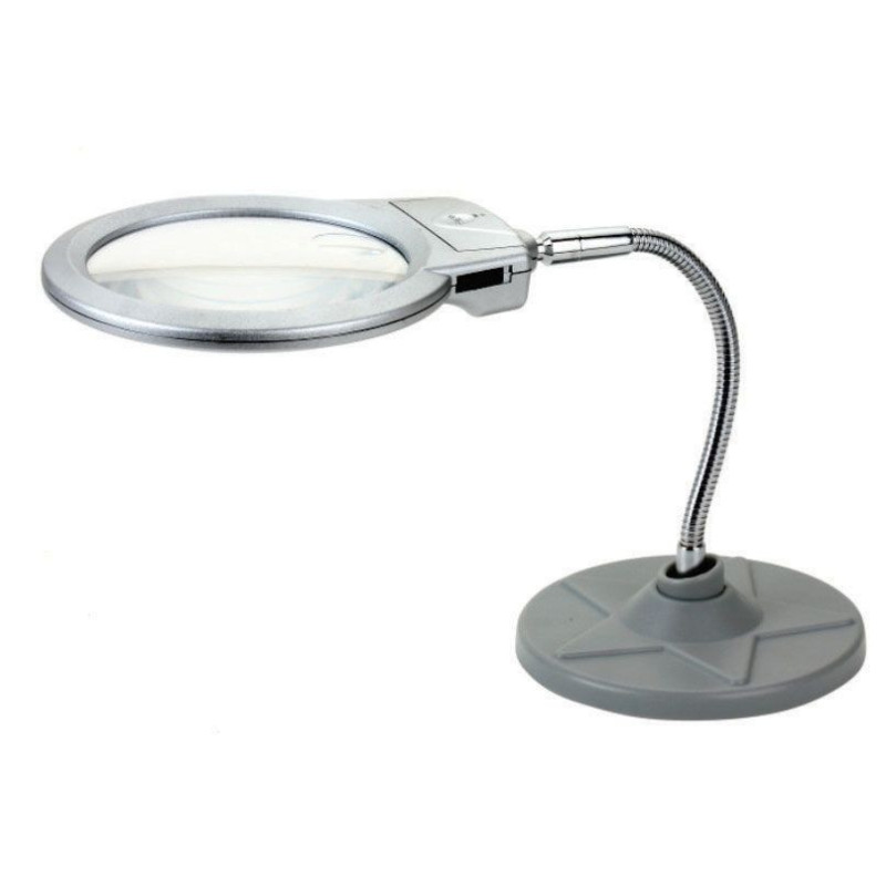 Soldeerbout-shop ZD-126-1 Vergrootglas met verlichting