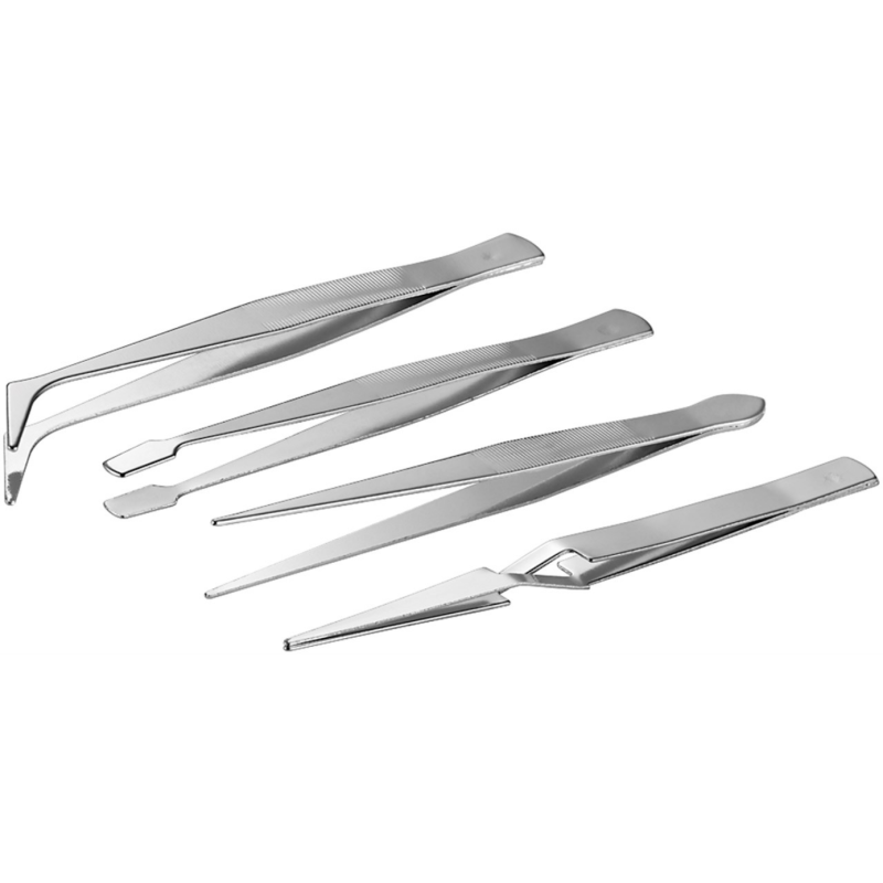 FixPoint 77101 set van 4 pincetten