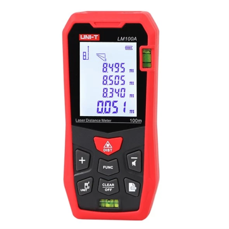 UNI-T LM100A Laserafstandsmeter tot 100m