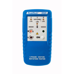 PeakTech 2525 3-fase draaiveldmeter analoog | Soldeerbout-shop.nl
