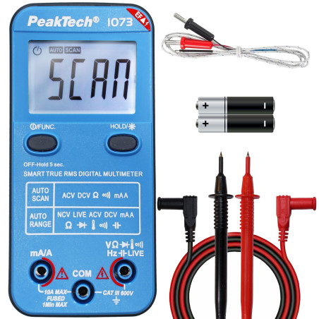 PeakTech 1073 digitale multimeter | Soldeerbout-shop.nl