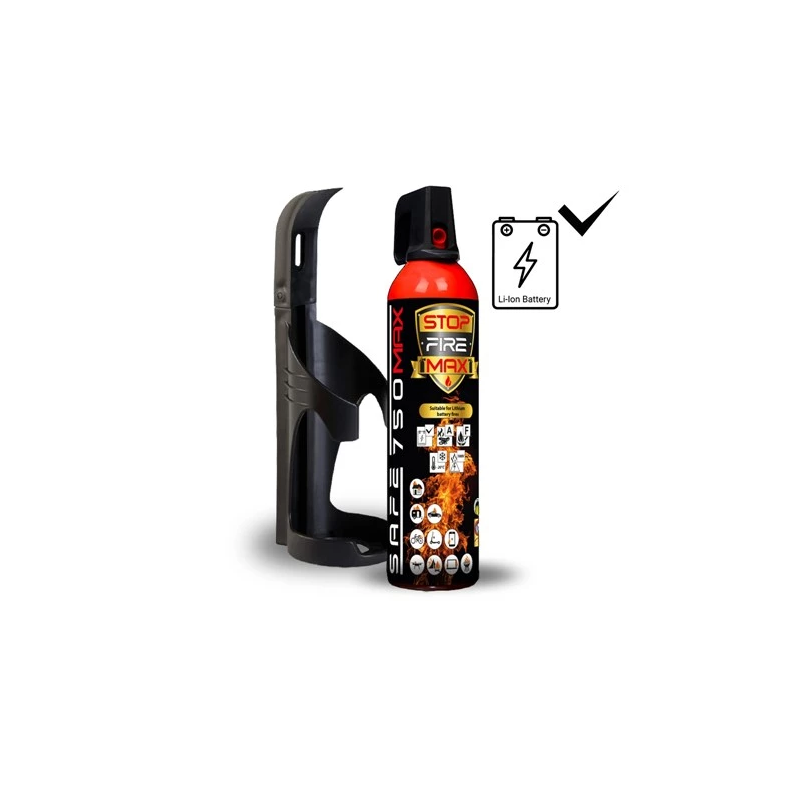 SafeHome SAFE 750 MAX 75C Brandblusspray 750ml brandblusser (ook voor Lithium)