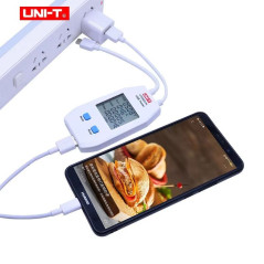 UNI-T UT658DUAL USB-A en USB-C tester en meter