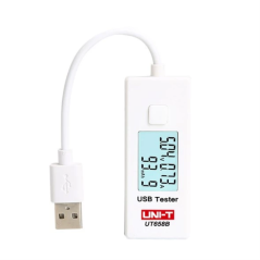 UNI-T UT658B USB-tester en meter USB-A | Soldeerbout-shop.nl