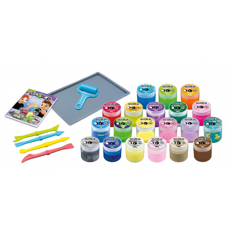 Buki Sensory Slime met 20 slijm experimenten Buki Sensory Slime met 20 slijm experimenten