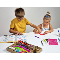 Buki Activity Box DIY knutselkoffer met 20 projecten