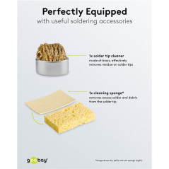 Goobay 76561 Derde hand met soldeerboutstandaard