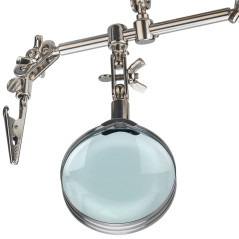 Goobay 76560 Derde hand met vergrootglas en soldeerbouthouder