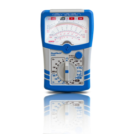 PeakTech 3385 analoge multimeter | Soldeerbout-shop.nl