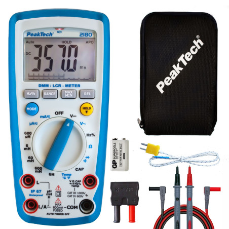 PeakTech 2180 Digitale multimeter | Soldeerbout-shop.nl