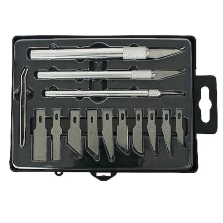 Strend Pro 212317 precisiemessenset 17-delig | Soldeerbout-shop.nl