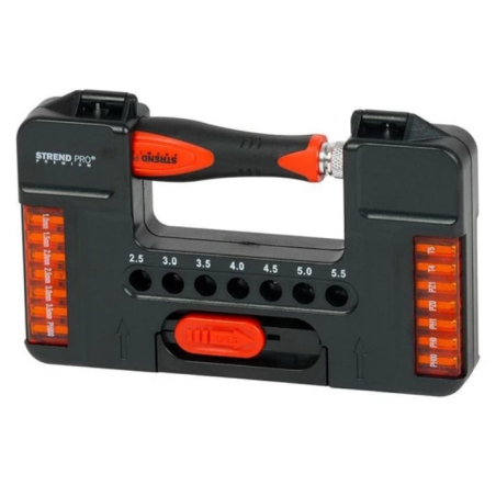 Strend Pro 2250873 Precisie-schroevendraaierset 37-delig