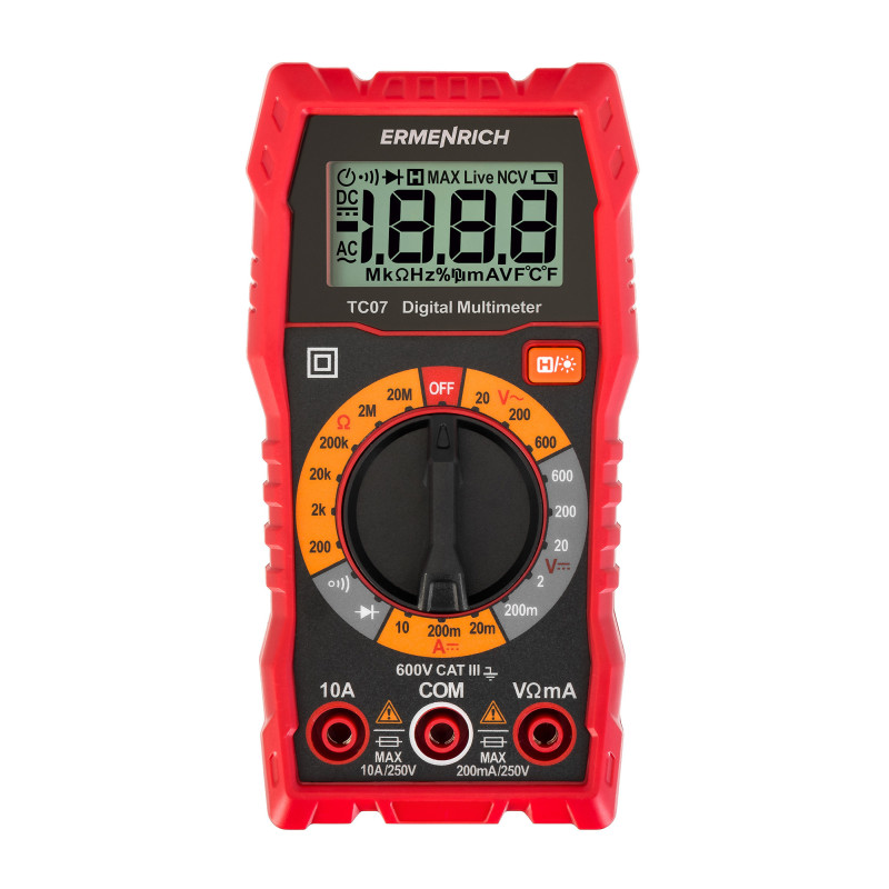 Ermenrich TC07 Digitale multimeter
