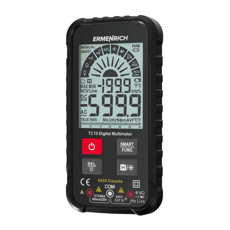 Ermenrich TC19 Digitale smart multimeter