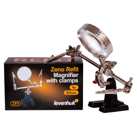 Levenhuk ZF9 Derde hand met vergrootglas