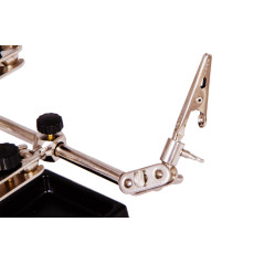 Levenhuk ZF17 Derde hand met vergrootglas en soldeerbouthouder