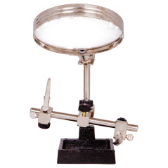 Levenhuk ZF15 Derde hand met vergrootglas | Soldeerbout-shop.nl