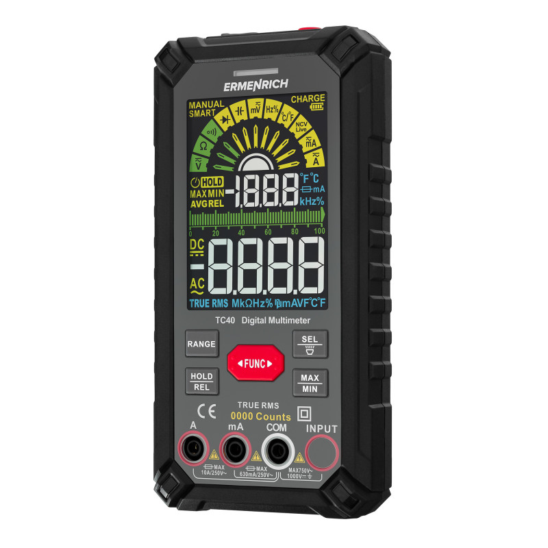 Ermenrich TC40 Digitale smart multimeter
