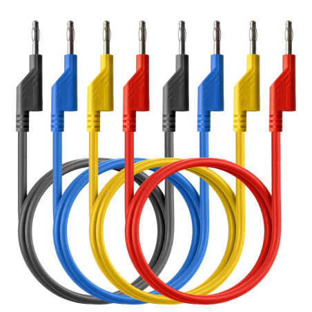 PeakTech 7051 Meetsnoerenset 4-delig 120VDC/50VAC 10A 200cm