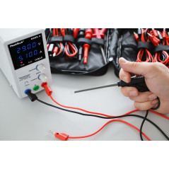 PeakTech 8201 Meetsnoerenset met diverse accessoires 16-delig