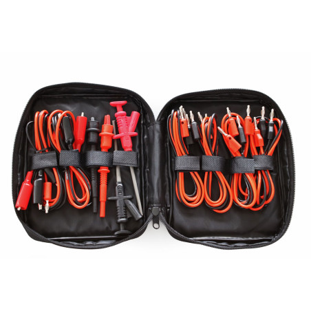PeakTech 8201 Meetsnoerenset met diverse accessoires 16-delig