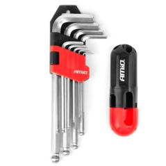 Amio 04302 Inbussleutelset 9-delig | Soldeerbout-shop.nl