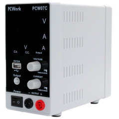PCWork PCW07C Laboratoriumvoeding 0-30VDC & 0-5A