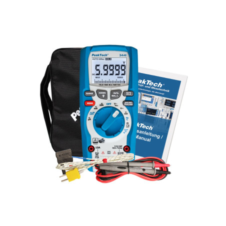 PeakTech 3441 Digitale multimeter | Soldeerbout-shop.nl
