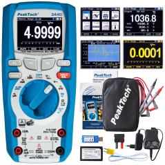 PeakTech 3440 Digitale grafische multimeter met Bluetooth | Soldeerbout-shop.nl