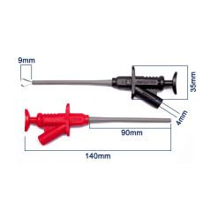 PeakTech 7010 klemmeetpennenset 1000V 5A | Soldeerbout-shop.nl