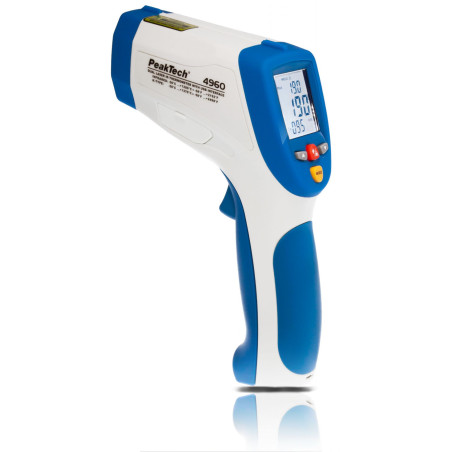 PeakTech 4960 Infrarood thermometer met USB-interface -50 tot +1200°C | Soldeerbout-shop.nl