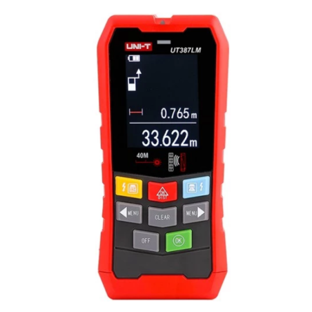 UNI-T UT387LM Wanddetector, leidingzoeker en afstandsmeter