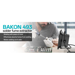 Bakon BK493 Soldeer afzuiging | Soldeerbout-shop.nl