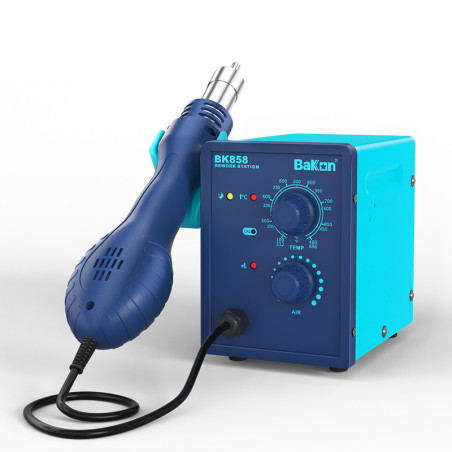 Bakon BK858 hetelucht SMD soldeerstation 550Watt | Soldeerbout-shop.nl